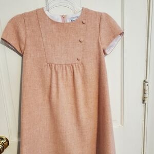 TARTINE ET CHOCOLAT pink wool size 14 girls dress